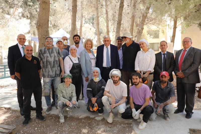 عاجل .. 12 منحوتة فنية تُهدى للمحافظات الأردنية ضمن مهرجان جرش