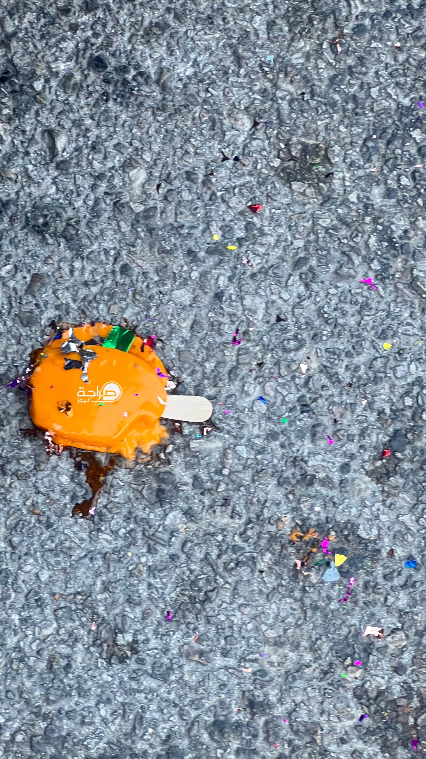 عاجل … فرحة النجاح أم فوضى القمامة؟