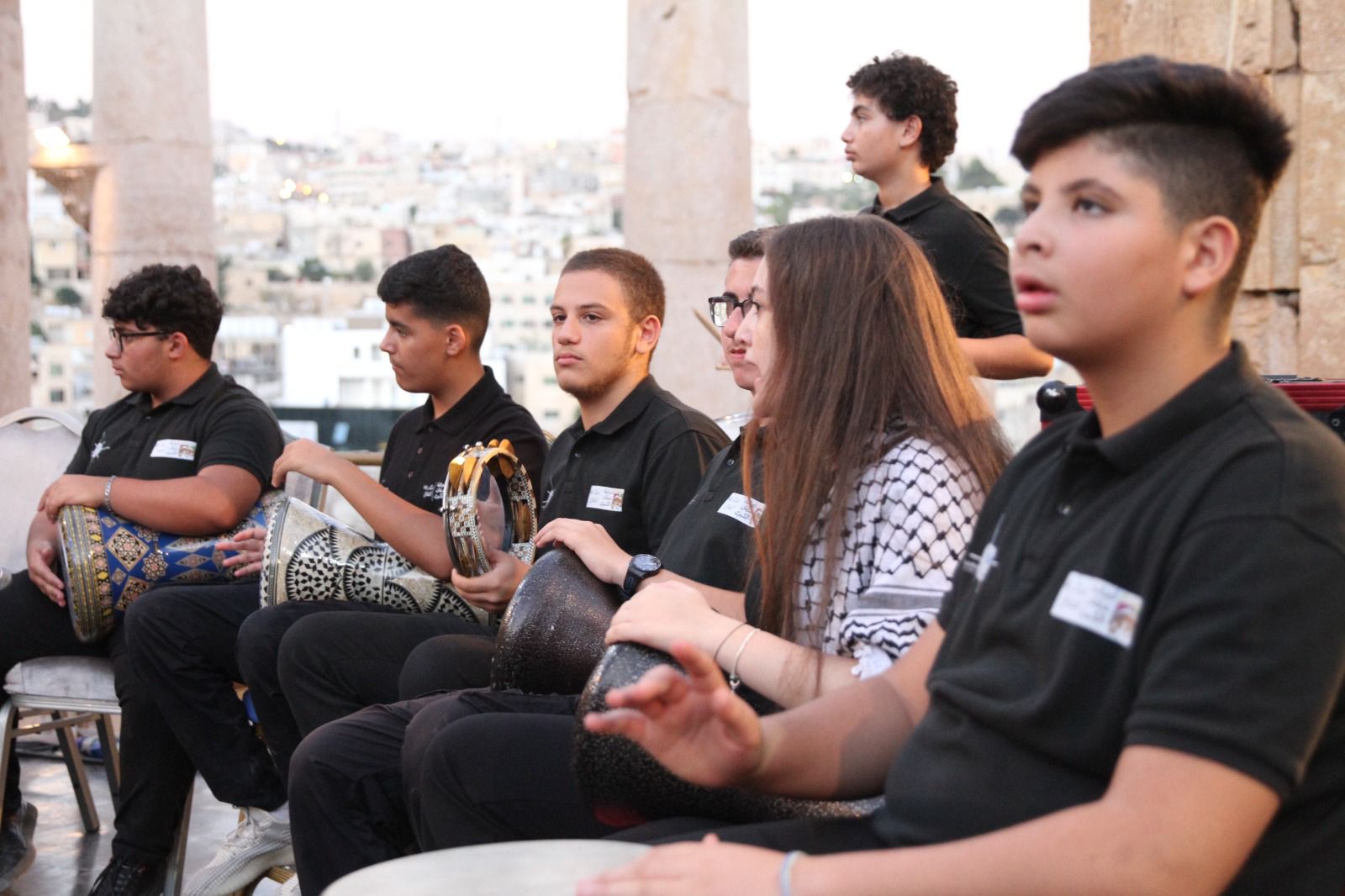 مسرح أرتيمس في جرش يستضيف فرقة "درم جام"