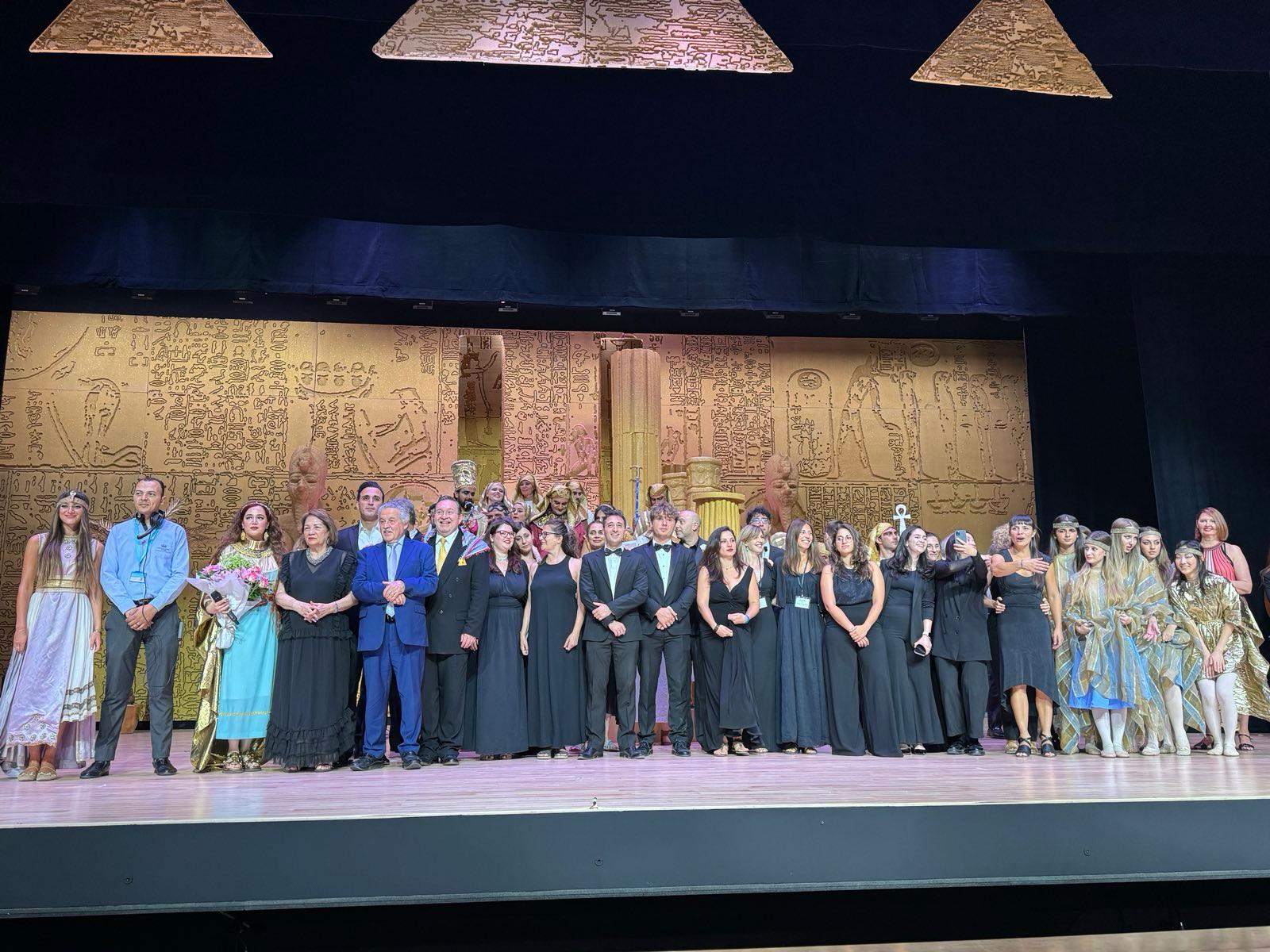 نجاح باهر لعروض "أوبرا عايدة" وجزء من الريع للأهل في قطاع غزة