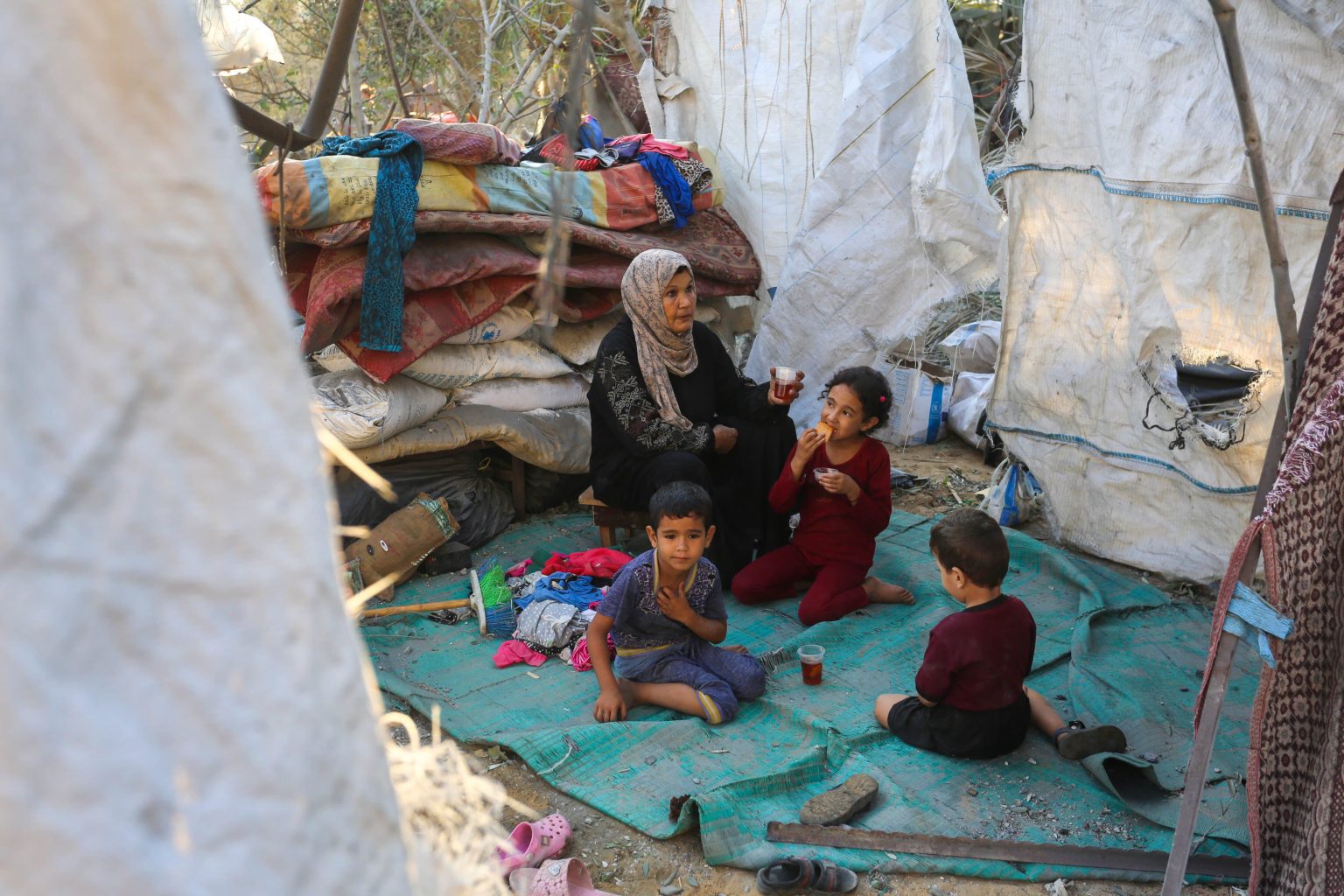 ارتفاع حالات سوء التغذية بين الأطفال في شمال غزة