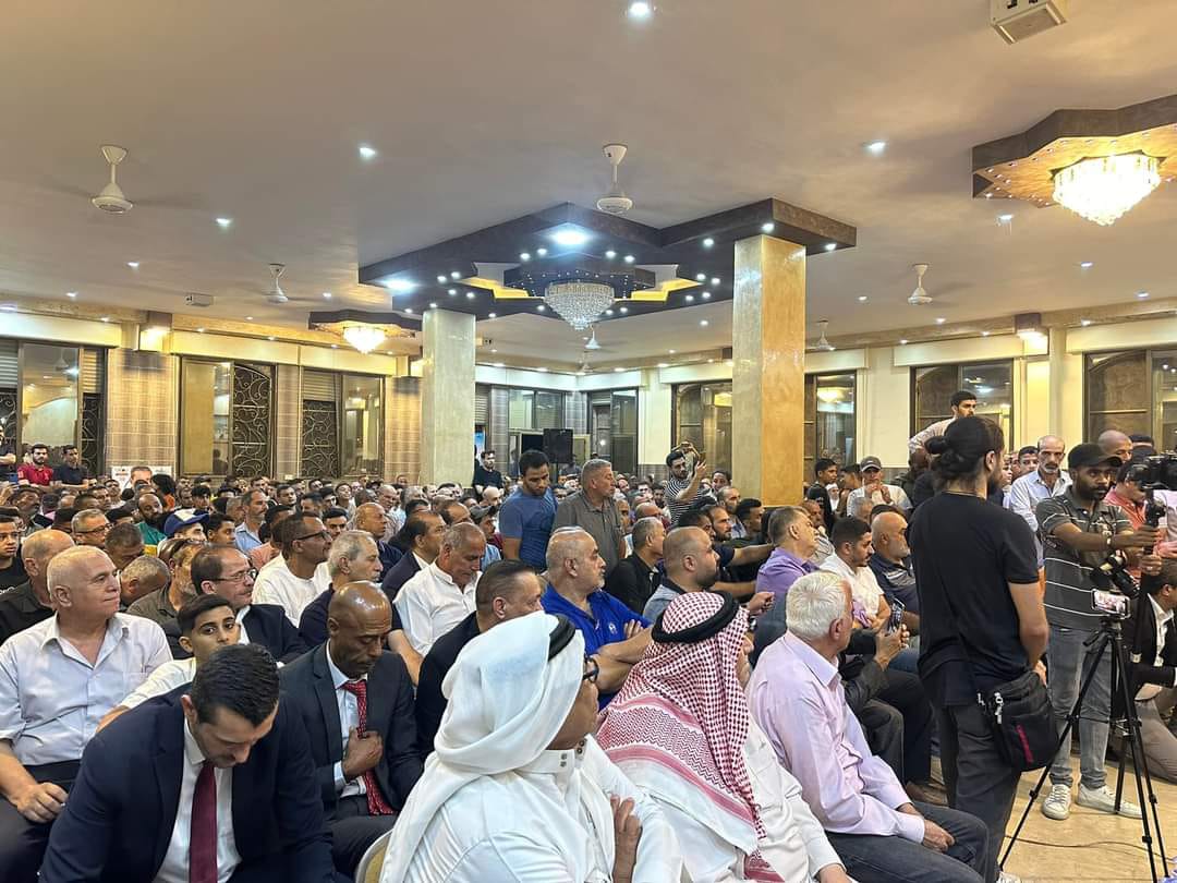 مهرجان حاشد لحزب ميثاق في اربد