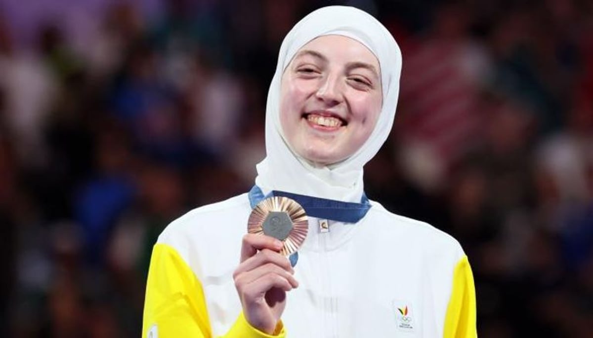 صورة حول : ماذا تعرف عن (سارة شعاري) التى فازت بميدالية أولمبية كأول فتاة مسلمة ماذا تعرف عن (سارة شعاري) التى فازت بميدالية أولمبية كأول فتاة مسلمة