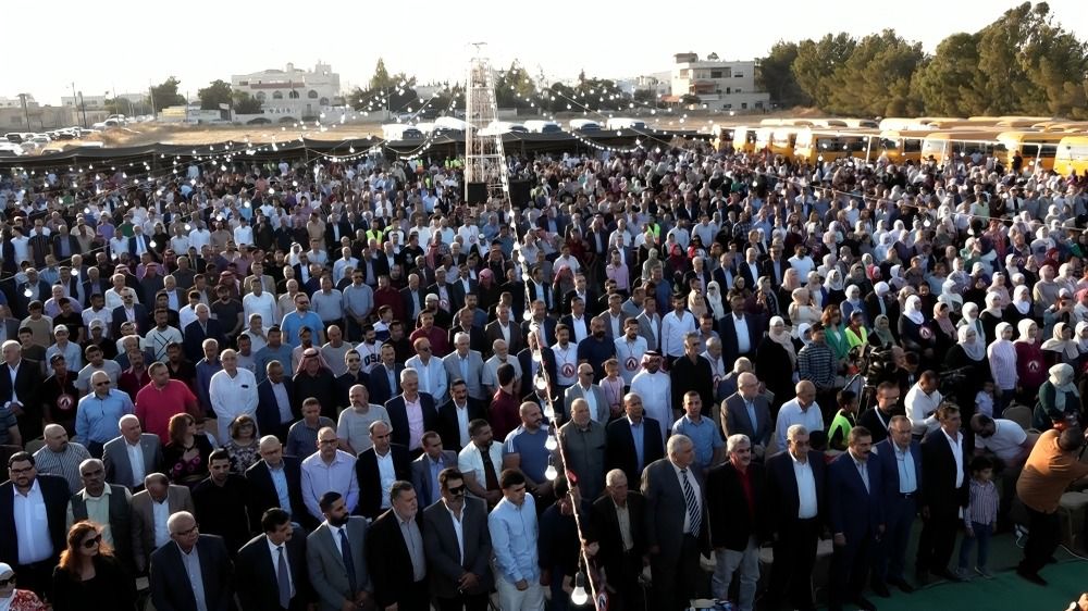 محافظة البلقاء تستقبل حزب إرادة بمهرجان انتخابي كبير (فيديو وصور)