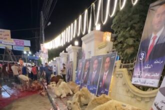 بالفيديو... المرشح في دائرة مادبا الركيبات ينحر الإبل خلال افتتاح مقره الانتخابي