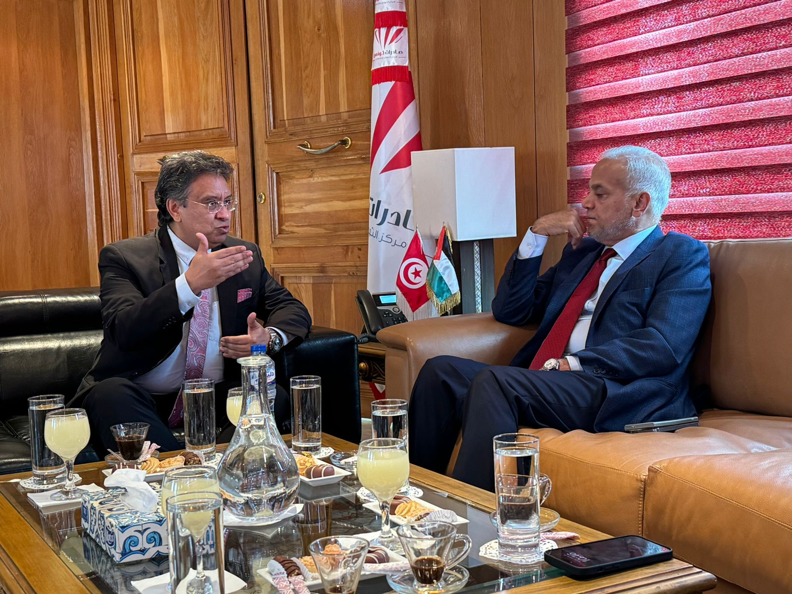 صورة حول : وفد الأسواق الحرة في تونس ..الاتفاق نحو تبادل السلع المشتركة بشكل واسع وفد الأسواق الحرة في تونس ..الاتفاق نحو تبادل السلع المشتركة بشكل واسع