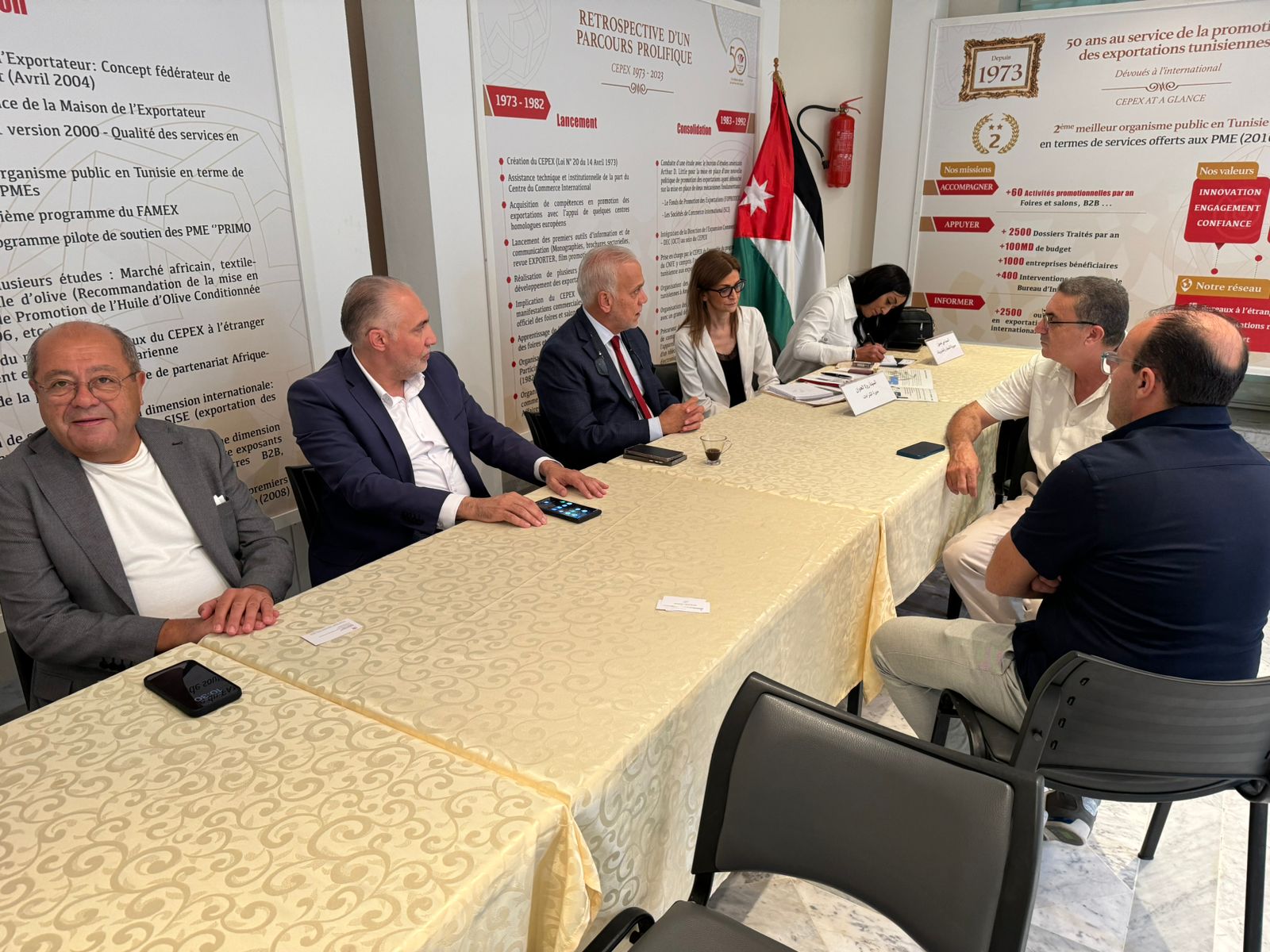 صورة حول : وفد الأسواق الحرة في تونس ..الاتفاق نحو تبادل السلع المشتركة بشكل واسع وفد الأسواق الحرة في تونس ..الاتفاق نحو تبادل السلع المشتركة بشكل واسع