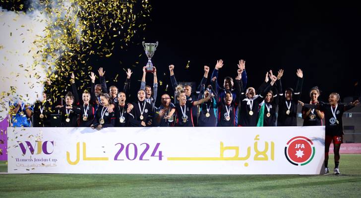 الاتحاد يتوّج بلقب كأس الأردن للسيدات 2024