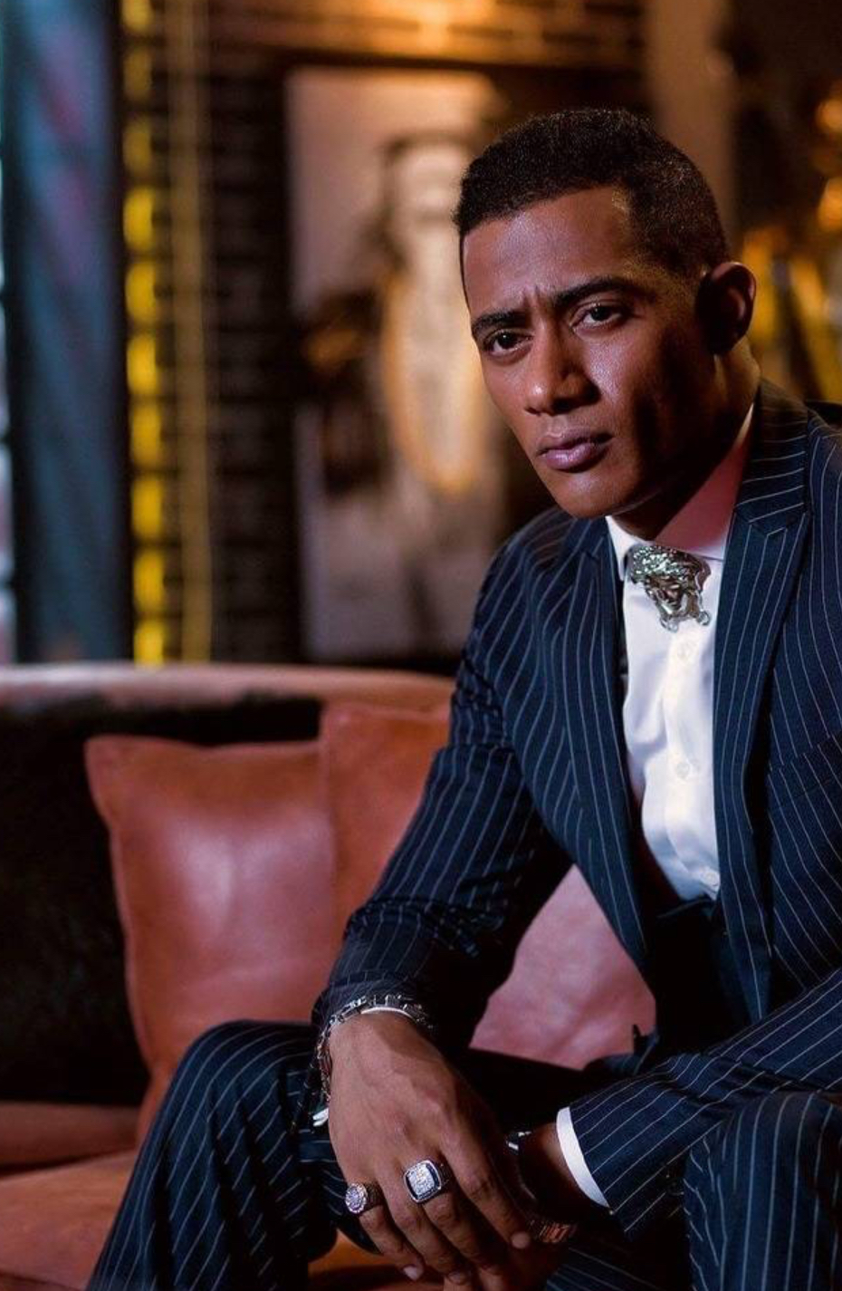 محمد رمضان يزور عائلة عمر الشريف ويعلن عن مفاجأة مع محمد منير