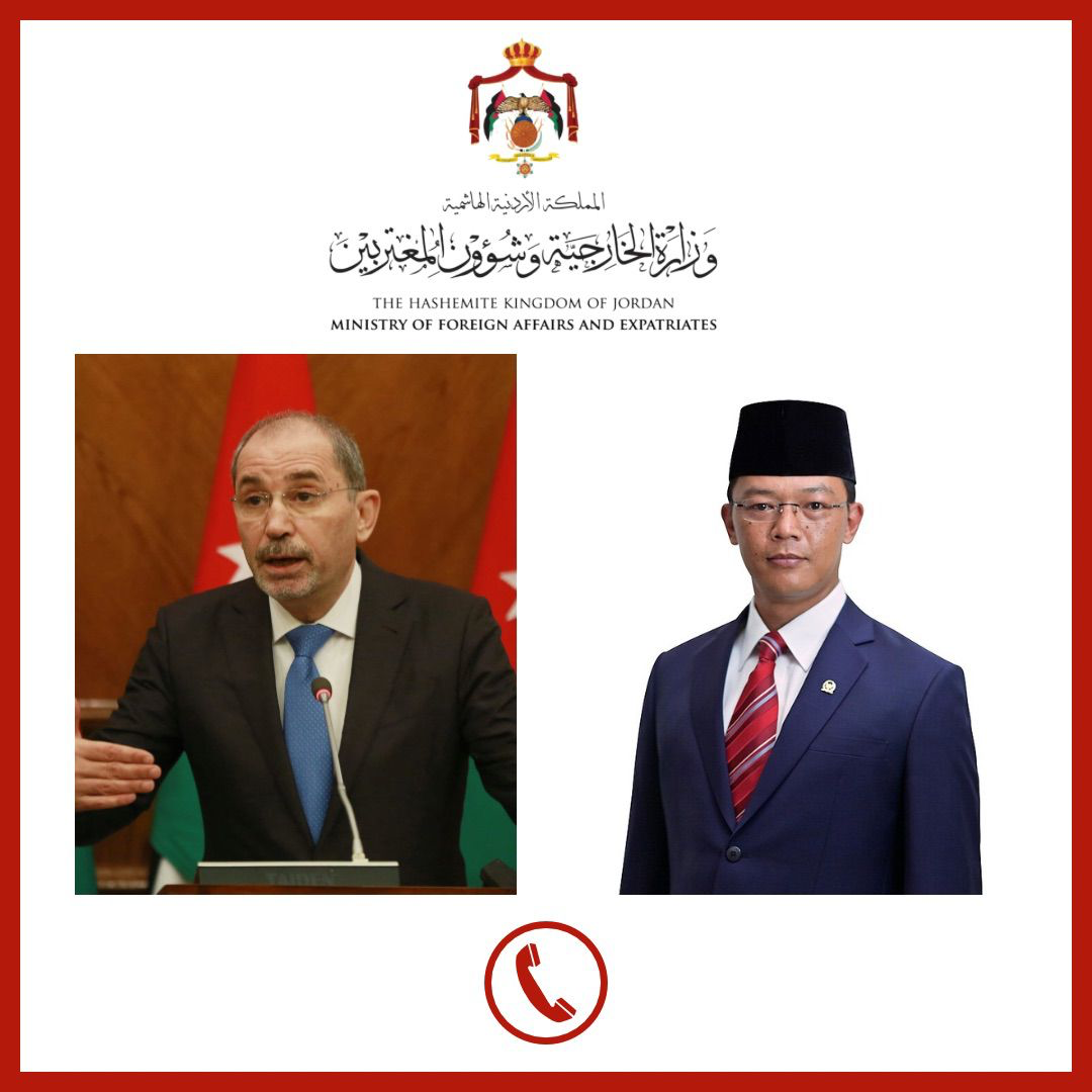 صورة حول : الصفدي يتواصل مع نظيره الإندونيسي لتعزيز العلاقات الثنائية الصفدي يتواصل مع نظيره الإندونيسي لتعزيز العلاقات الثنائية