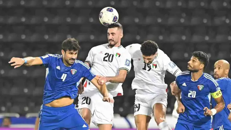 المنتخب الفلسطيني يتعادل مع نظيرة الكويتي من تصفيات كأس العالم