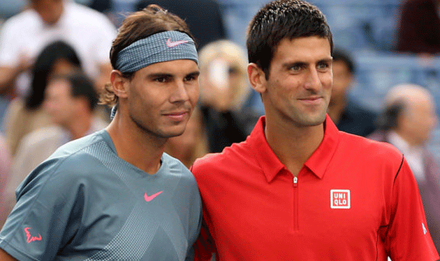 تبادل رسائل عاطفية بين وديوكوفيتش و نادال