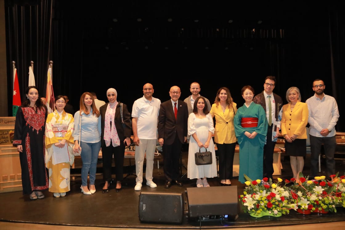 أمسية لا تنسى: إحتفالاً بمرور 70 عاماً على العلاقات الدبلوماسية بين الأردن واليابان من خلال عرض موسيقي