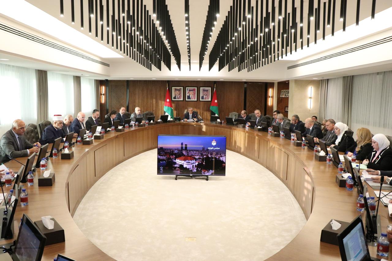 مجلس الوزراء يعقد ثاني جلساته في اربد