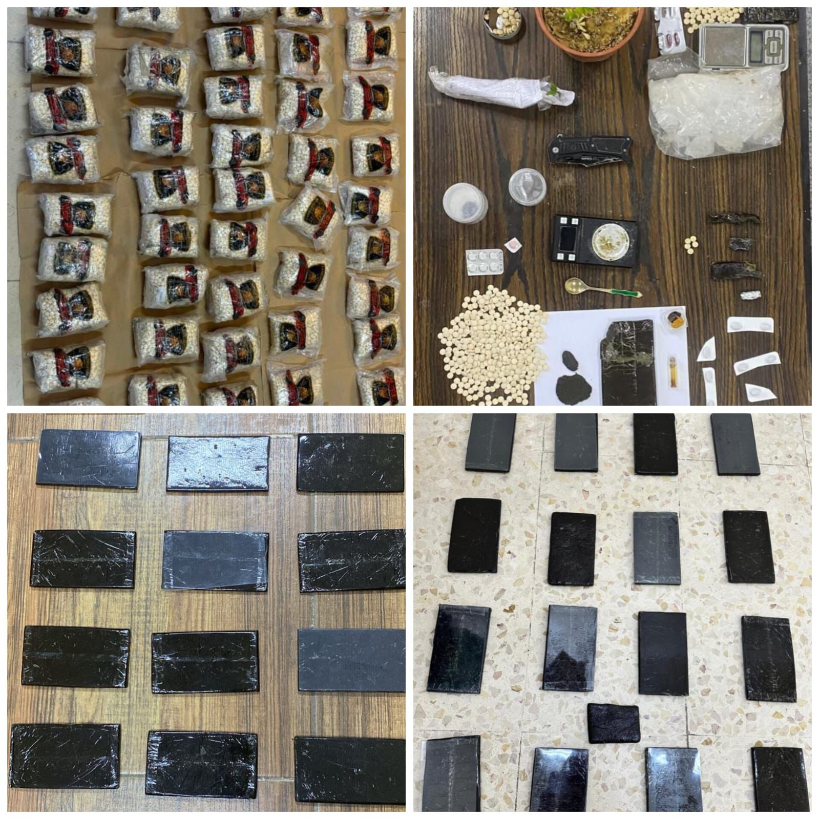 مكافحة المخدرات تتعامل مع 11 قضية نوعية, وتلقي القبض خلالها على 23 تاجراً ومروجاً ومهرباً للمخدرات