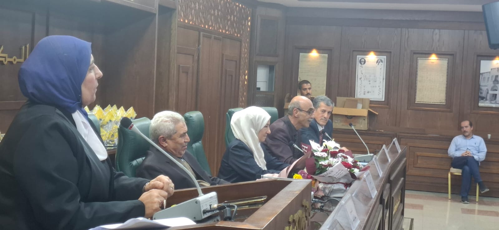 الشريفة بدور ترعى اشهار كتاب للكاتبة شريفة الشواورة بالمكتبة الوطنية