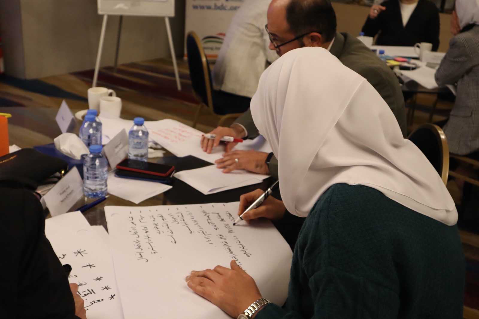 مشروع USAID "مكانتي" للتمكين الاقتصادي والقيادي للمرأة بالتعاون مع مركز تطوير الأعمال BDC