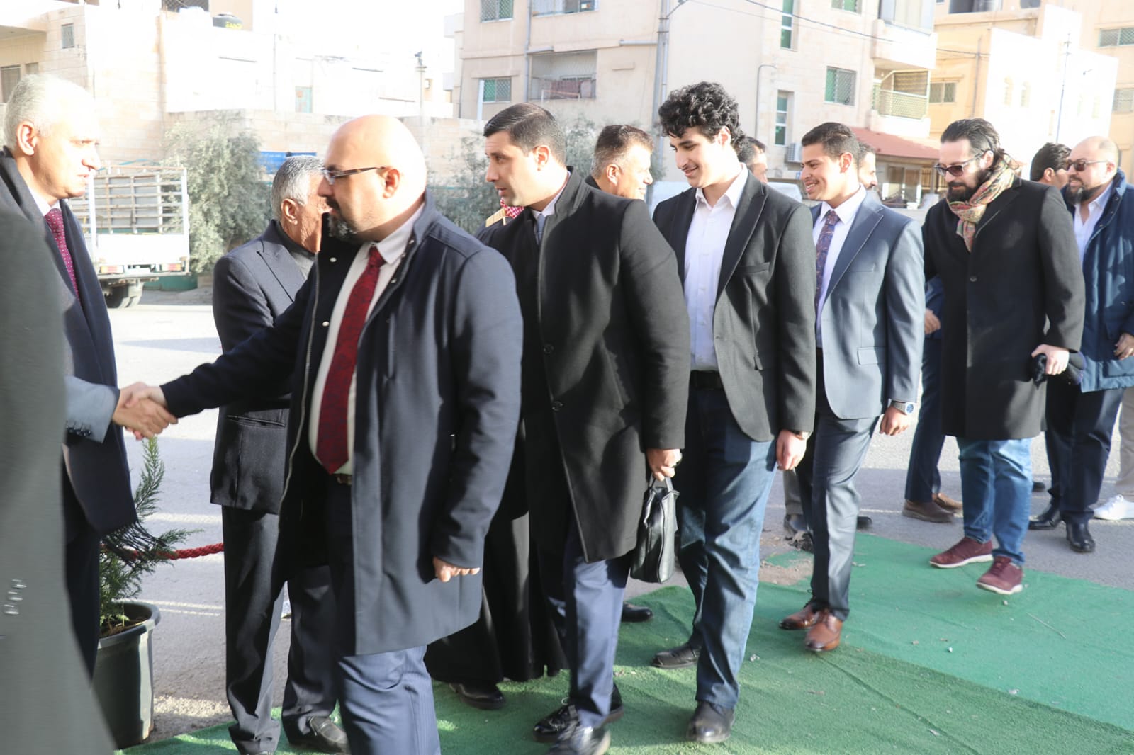 خطوبة الشاب محمد خليل الوريكات والآنسة منار حسن العموش