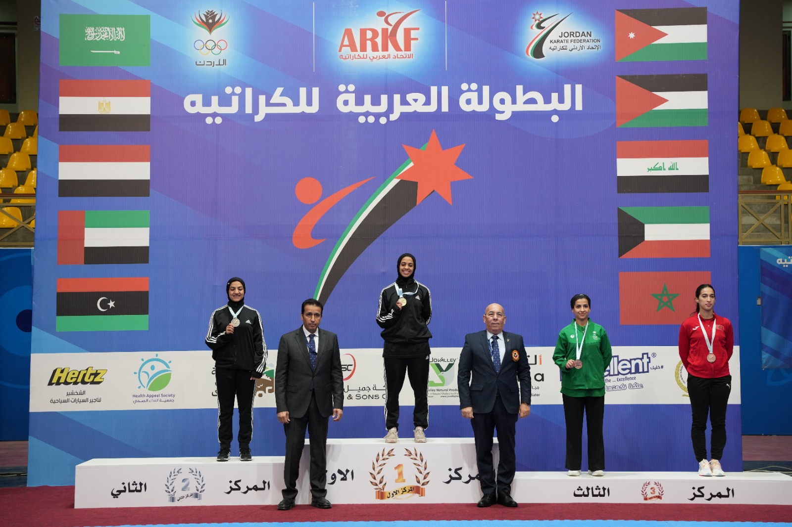 صورة حول : عاجل | ٤ ذهبيات و٥ فضيات للأردن في اليوم الأول ل"عربية الكراتيه" عاجل | ٤ ذهبيات و٥ فضيات للأردن في اليوم الأول ل"عربية الكراتيه"