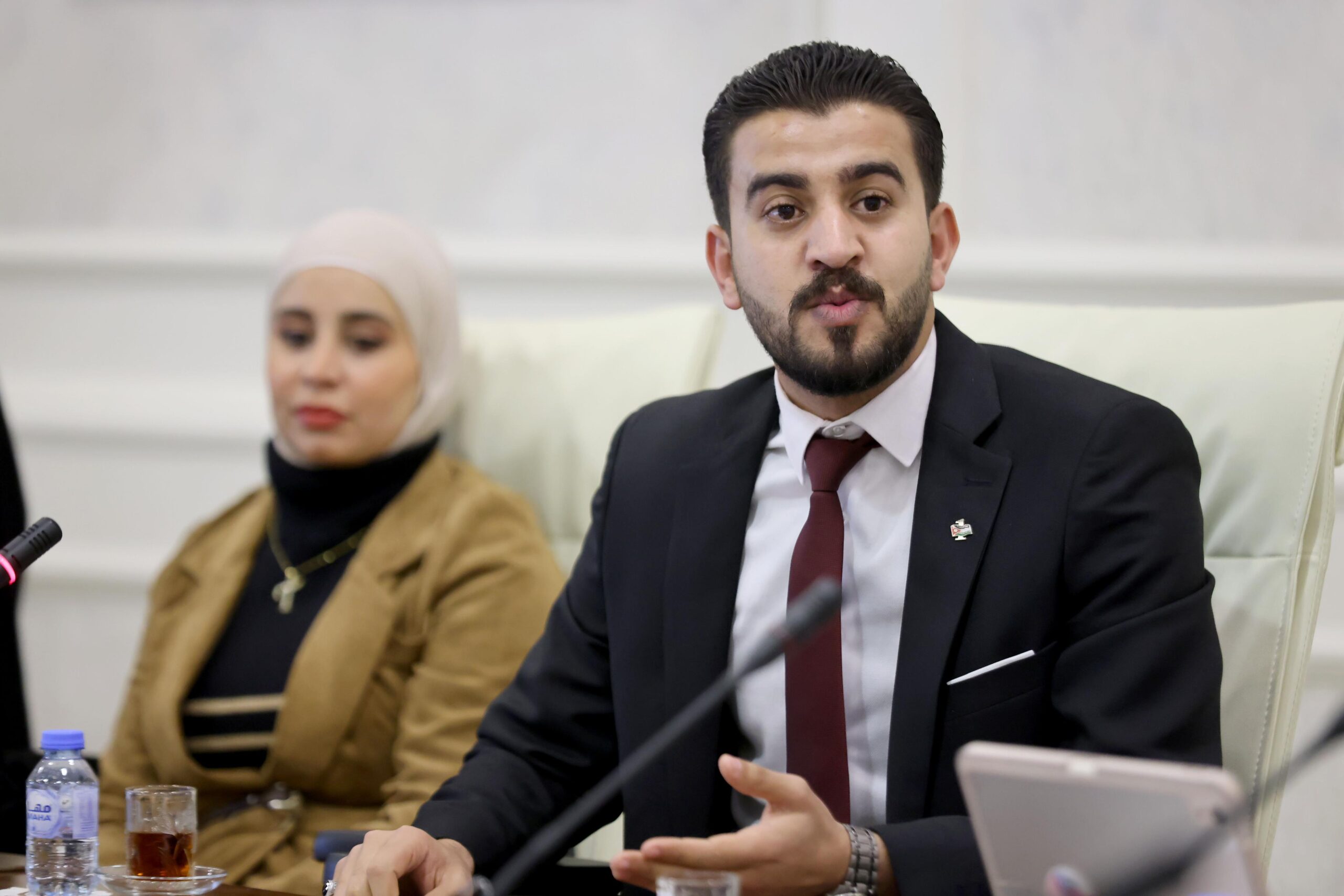 وزير الشباب يلتقي أعضاء الائتلاف الوطني الأردني للقرار 2250" الشباب والسلام والأمن"