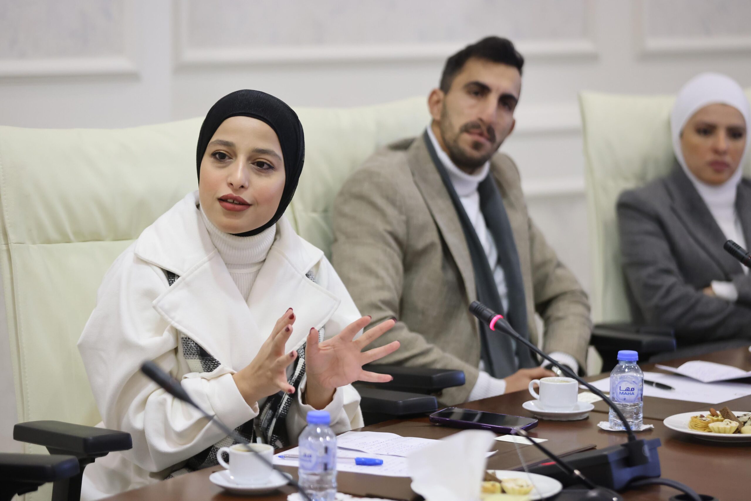 وزير الشباب يلتقي أعضاء الائتلاف الوطني الأردني للقرار 2250" الشباب والسلام والأمن"