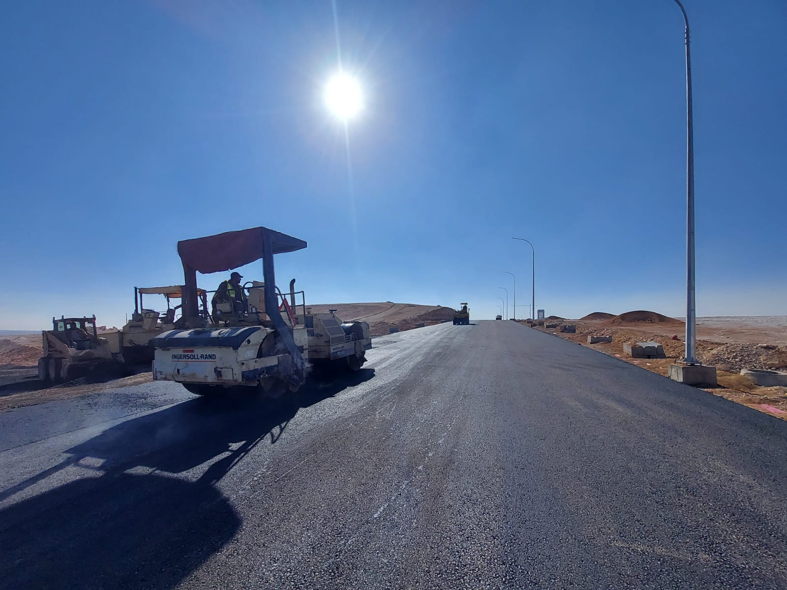 جويعد: نسبة الإنجاز في الزرقاء الصناعية تتجاوز 60%