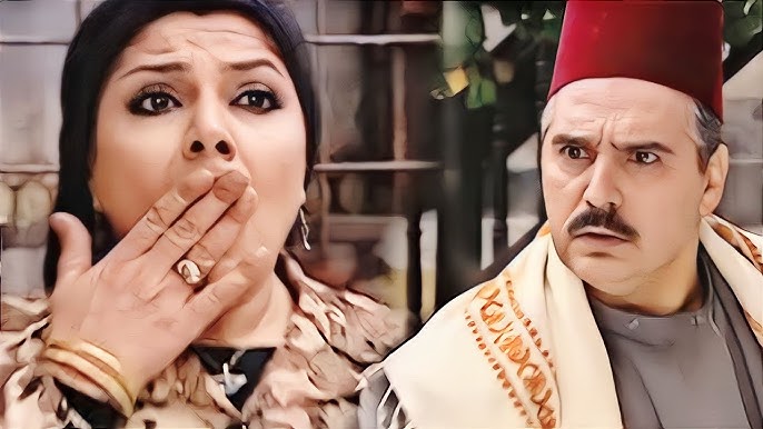 صورة مميزة لعباس النوري وصباح الجزائري من كواليس باب الحارة