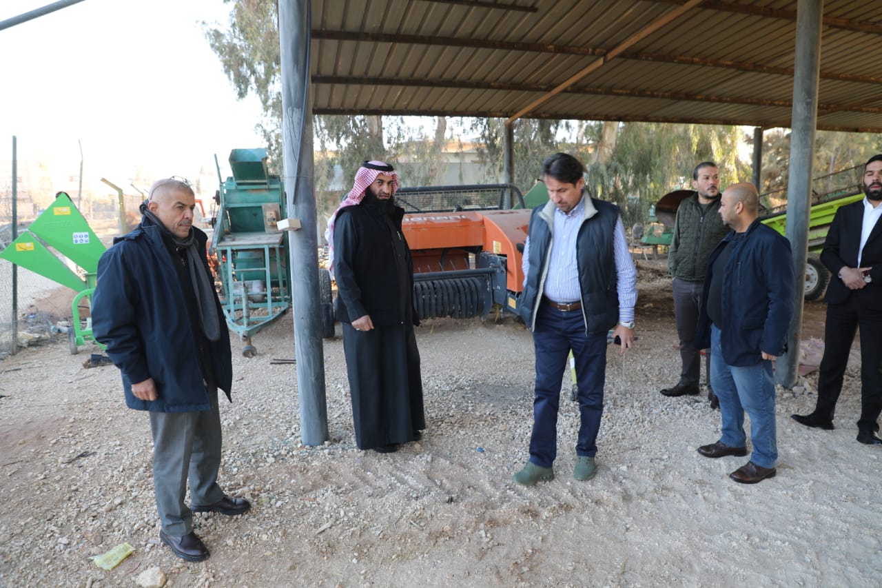 مدير البحوث الزراعية يتفقد محطة الخالدية لدعم الزراعة الملحية
