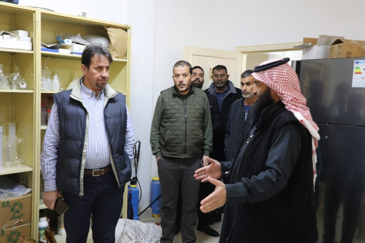 مدير البحوث الزراعية يتفقد محطة الخالدية لدعم الزراعة الملحية