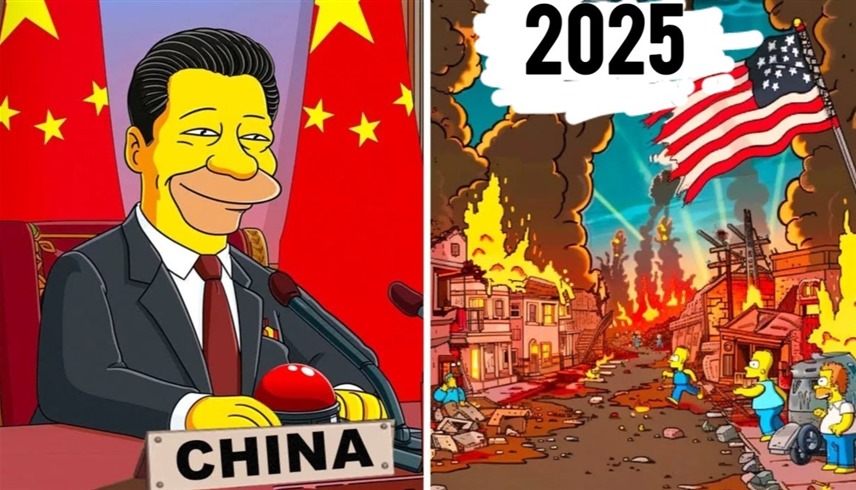 صورة حول : عائلة سيمبسون...هل ستصبح تبوءاتهم عن أمريكا واقعًا مرعبًا؟(فيديو) عائلة سيمبسون...هل ستصبح تبوءاتهم عن أمريكا واقعًا مرعبًا؟(فيديو)