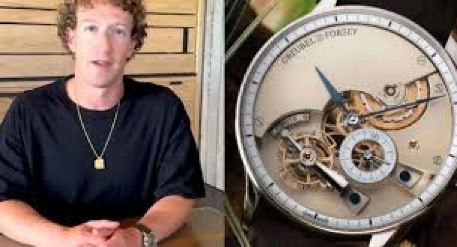 ساعة زوكربرغ الفاخرة تثير الجدل أثناء حديثه عن حرية التعبير وسياسات فيسبوك