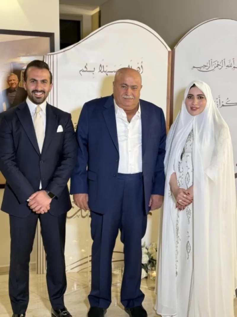 صورة حول : عقد قران ابنة النائب خليل عطية على زيد العواملة عقد قران ابنة النائب خليل عطية على زيد العواملة