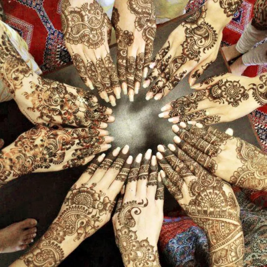 حناء العروس: تعرفي إلى طقوسها حول العالم