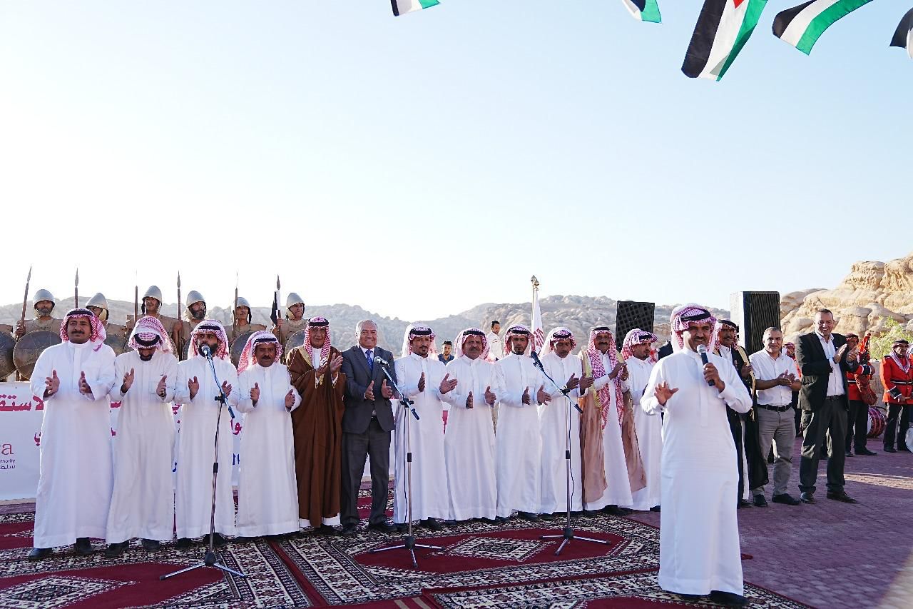 سلطة إقليم البترا تحتفي بعيد الاستقلال التاسع والسبعين باحتفالية وطنية مميزة في القرية الثقافية النبطية