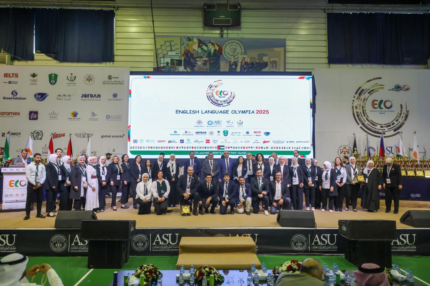 الشديفات يرعى افتتاح أولمبياد اللغة الإنجليزية العالمي التاسع بمشاركة طلاب من 18 دولة