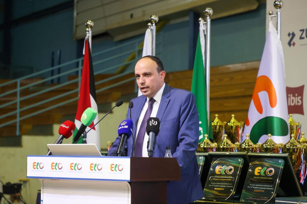 الشديفات يرعى افتتاح أولمبياد اللغة الإنجليزية العالمي التاسع بمشاركة طلاب من 18 دولة