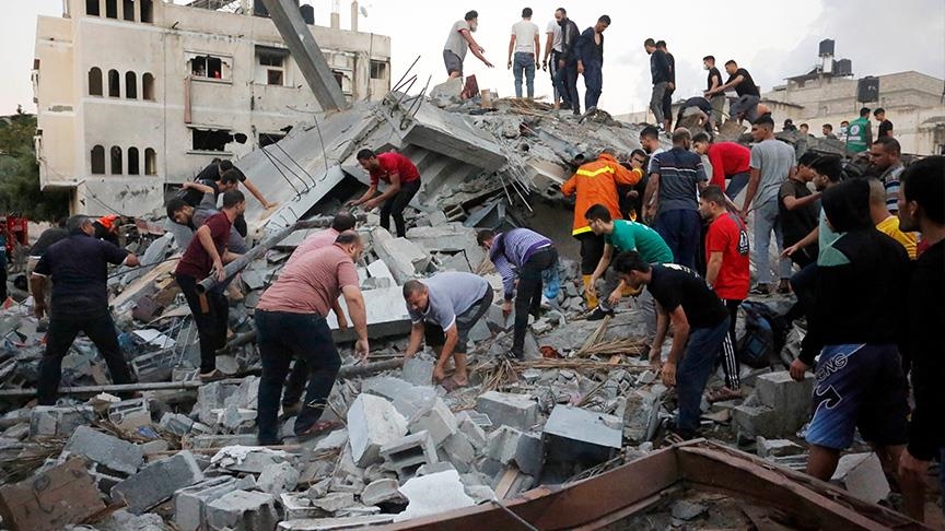 25 شهيدًا جراء قصف الاحتلال عدة مناطق في قطاع غزة