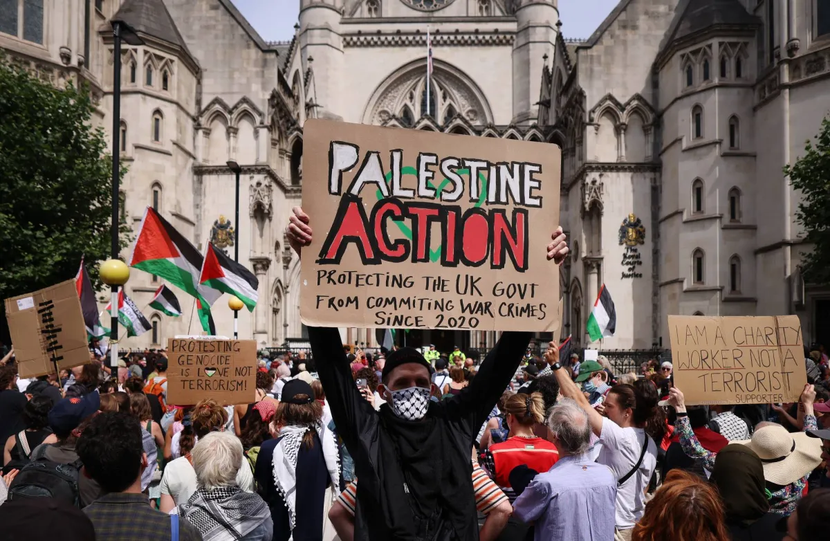 بريطانيا ترفض وقف حظر "فلسطين أكشن" بعد اقتحام قاعدة عسكرية