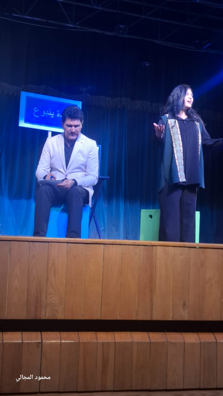 "خارج الصندوق".. مسرحية تفاعلية تشجع على التعليم المهني .. فيديو وصور