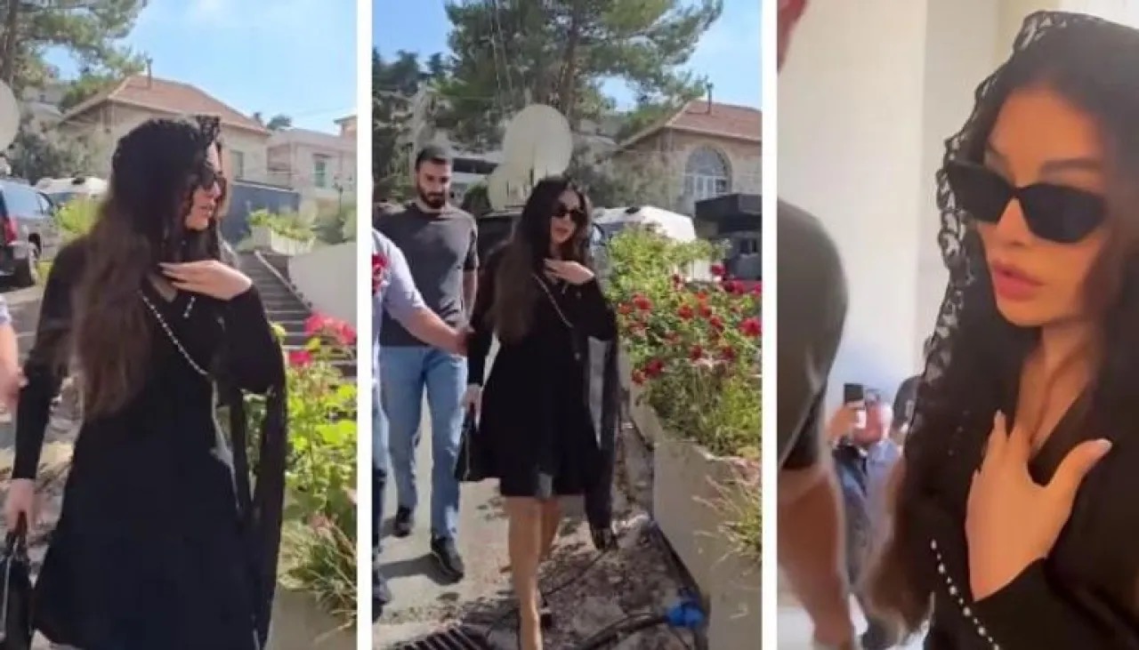 هيفاء وهبي في وداع زياد الرحباني.. إطلالة محتشمة ولحظة مؤثرة أمام فيروز