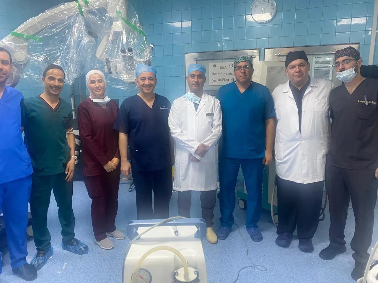 نجاح عملية دقيقة لعلاج العقم في مدينة الحسين الطبية