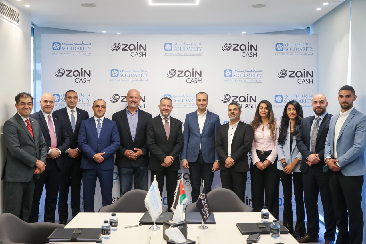 Zain Cash and Solidarity – First Insurance Sign Strategic Agreement to Issue Insurance Policies