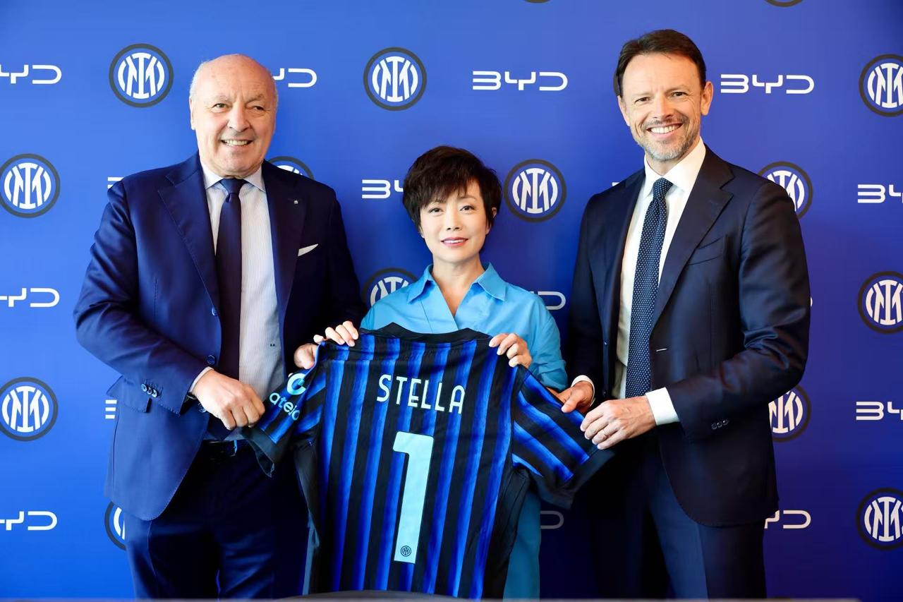 مجموعة بسطامي وصاحب تعلن عن شراكة استراتيجية بين BYDونادي إنتر ميلان الإيطالي FC Internazionale Milano