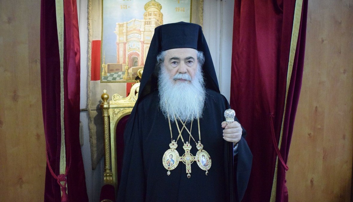 صورة حول : البطريرك ثيوفيلوس يشيد بالدعم الأردني ويستنكر تجميد حسابات الأرثوذكس بالقدس البطريرك ثيوفيلوس يشيد بالدعم الأردني ويستنكر تجميد حسابات الأرثوذكس بالقدس