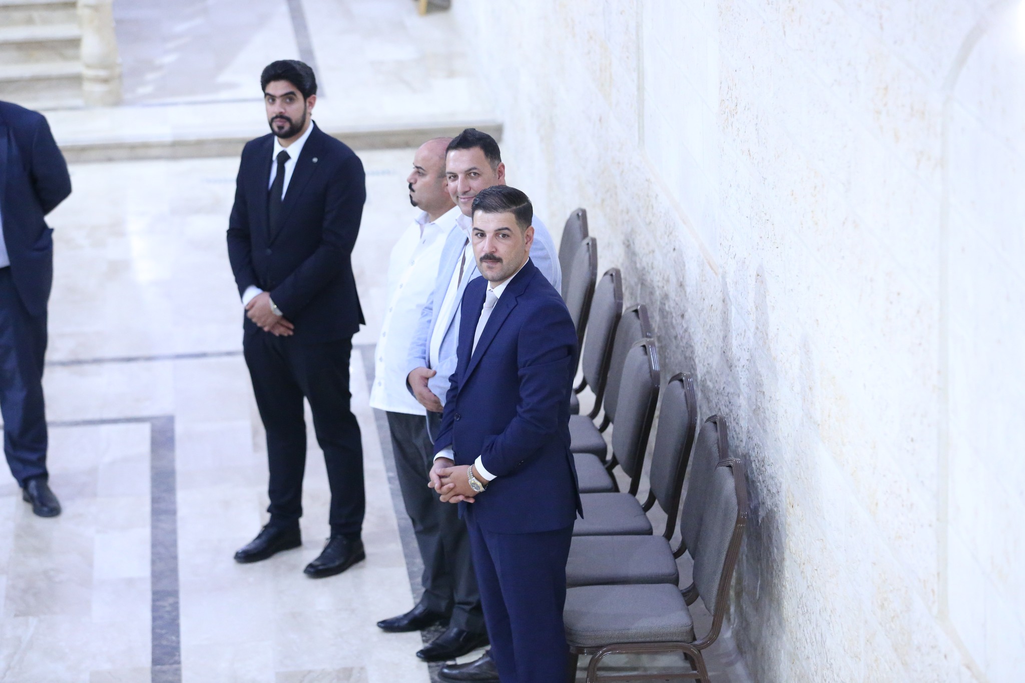 بالصور .. أبناء المرحوم الحاج صالح الهنداوي يحتفلون بزفاف شقيقهم سعد