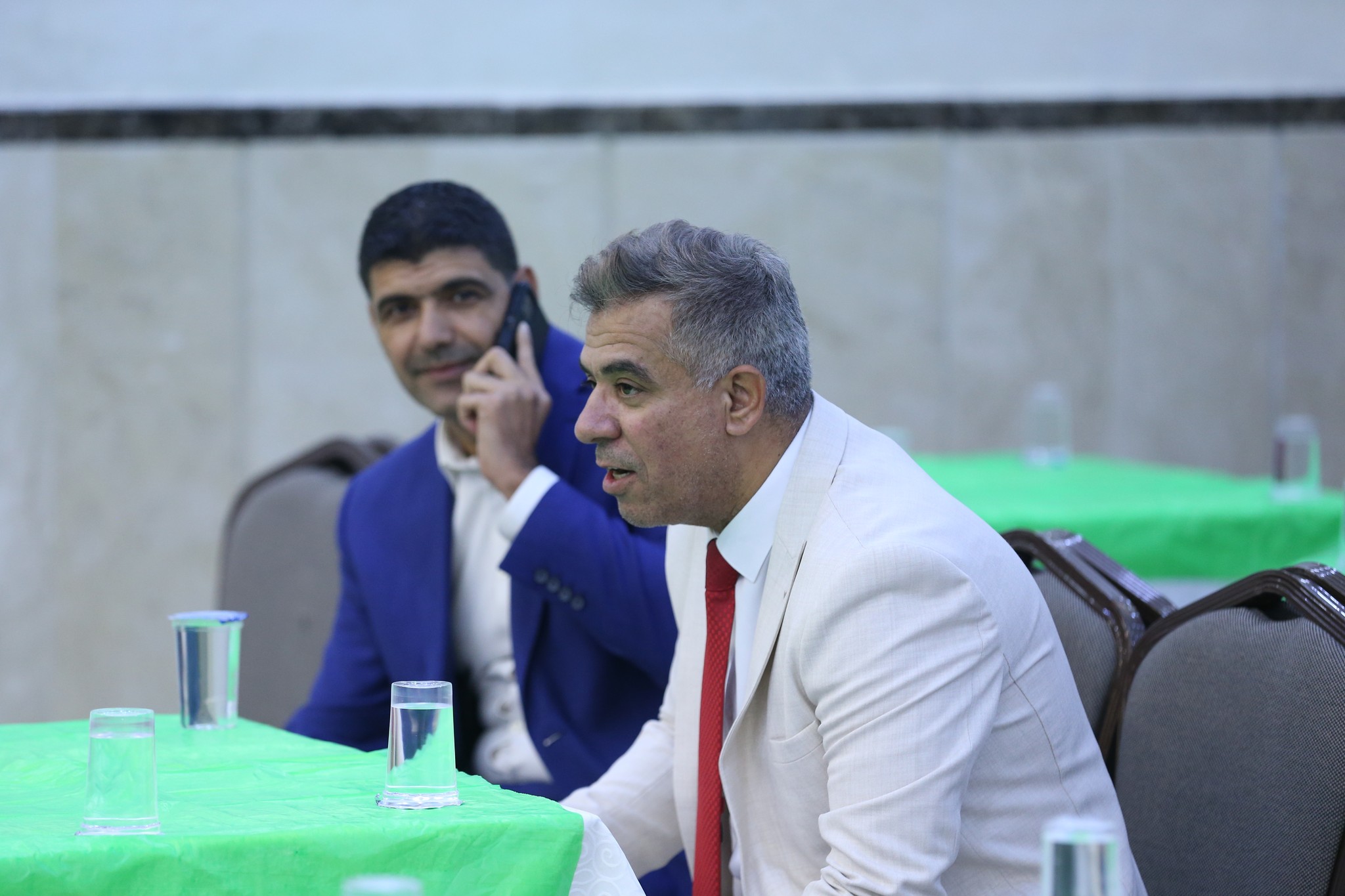 بالصور .. أبناء المرحوم الحاج صالح الهنداوي يحتفلون بزفاف شقيقهم سعد