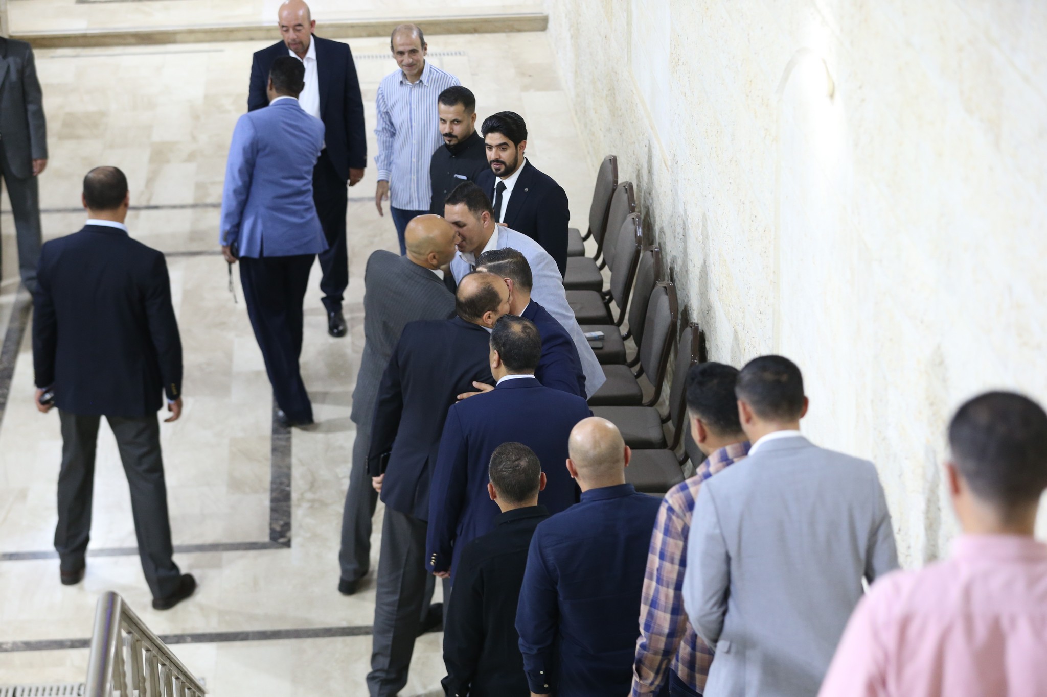 بالصور .. أبناء المرحوم الحاج صالح الهنداوي يحتفلون بزفاف شقيقهم سعد