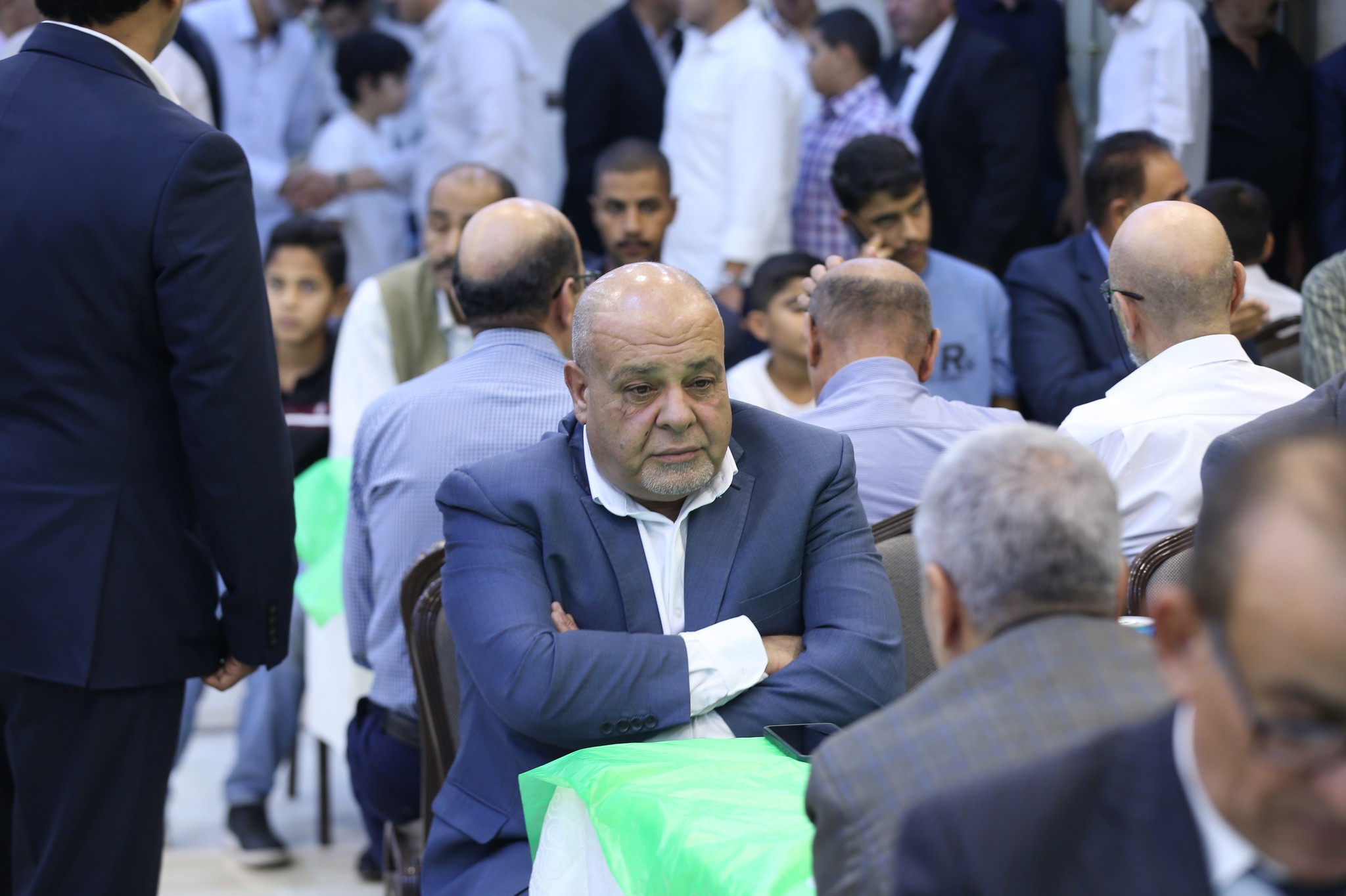 بالصور .. أبناء المرحوم الحاج صالح الهنداوي يحتفلون بزفاف شقيقهم سعد