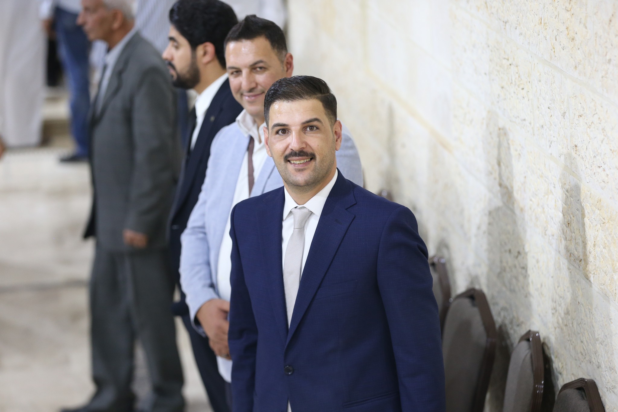 بالصور .. أبناء المرحوم الحاج صالح الهنداوي يحتفلون بزفاف شقيقهم سعد