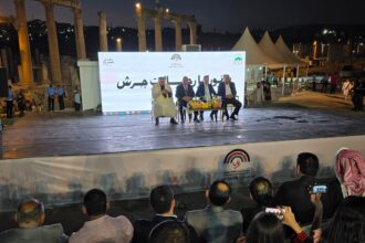 مسرح الصوت والضوء في جرش يستضيف شخصية الشيخ خالد العيطان في بانوراما رجالات جرش